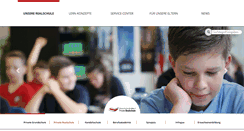 Desktop Screenshot of privaterealschule.de